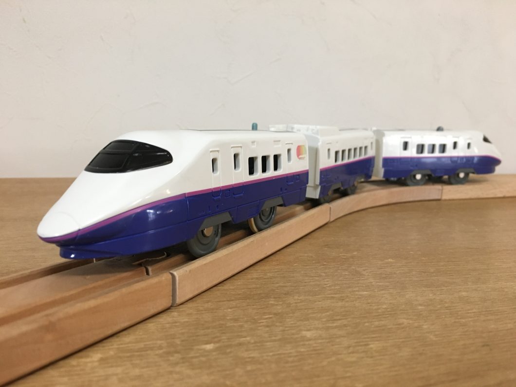 【レビュー】プラレール S08 E2系新幹線（連結仕様） プラテツ