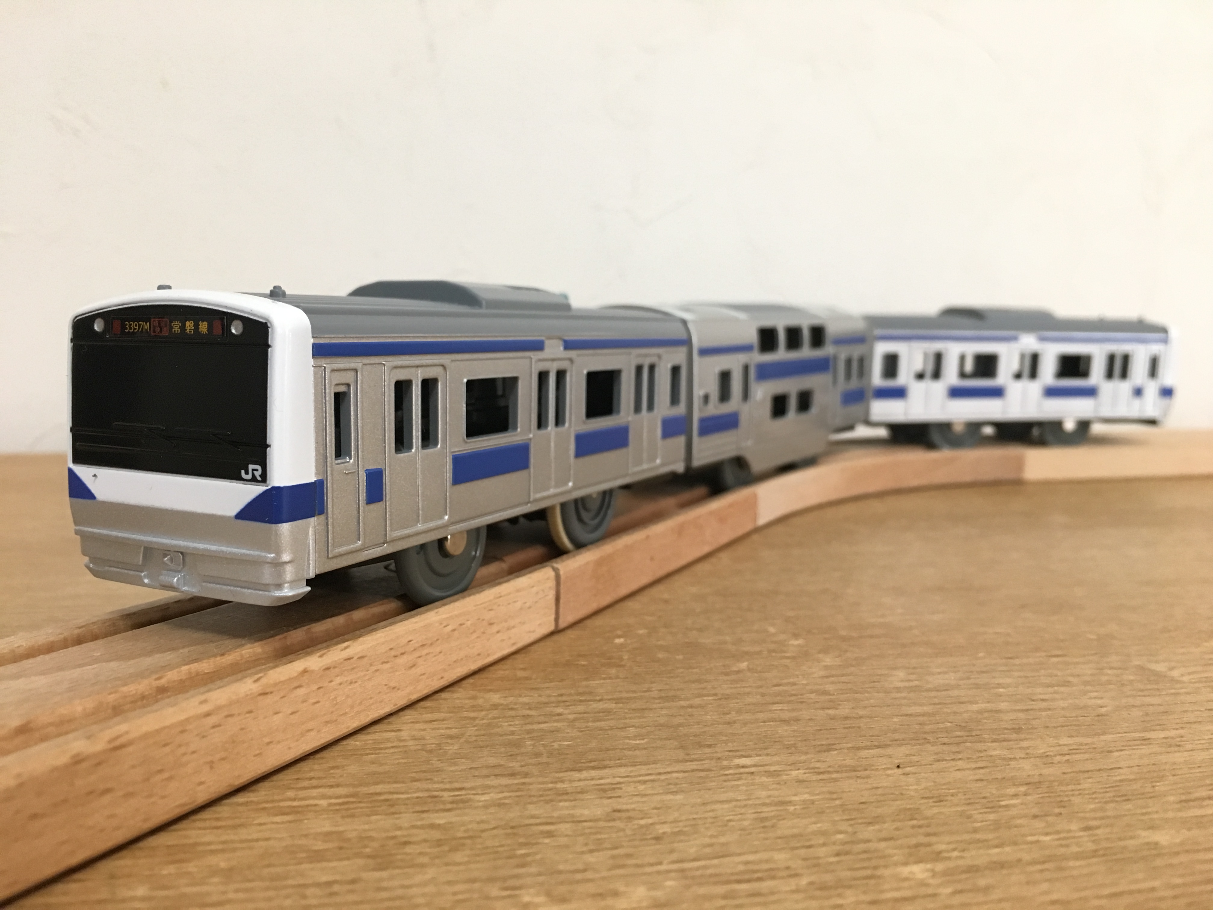 プラレール E531系 常磐線 山手線 車両 線路
