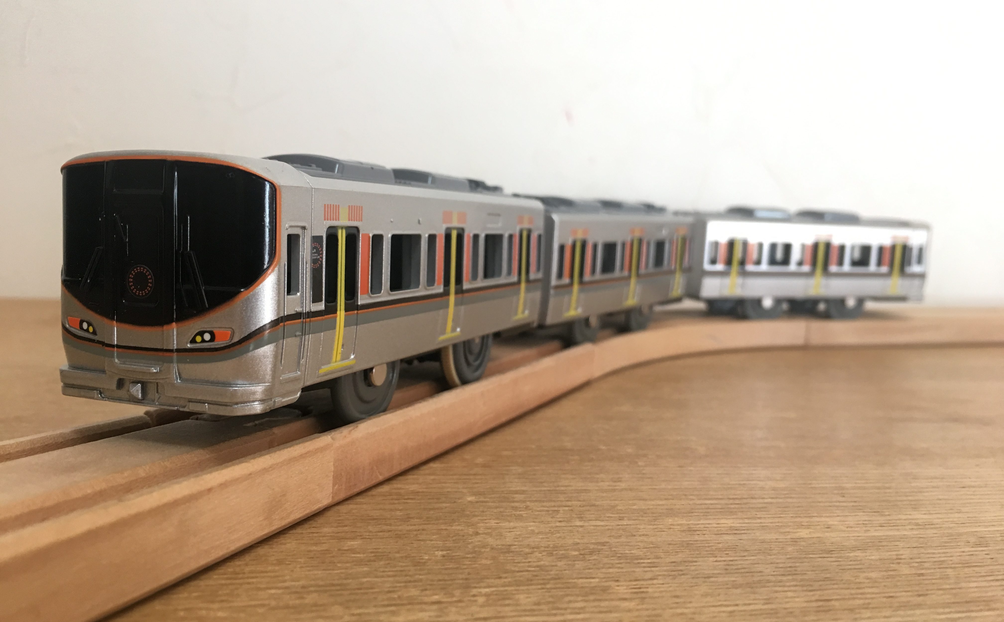 103系大阪環状線(中間車+直線レール) カプセルプラレール通勤電車103系SP - 2