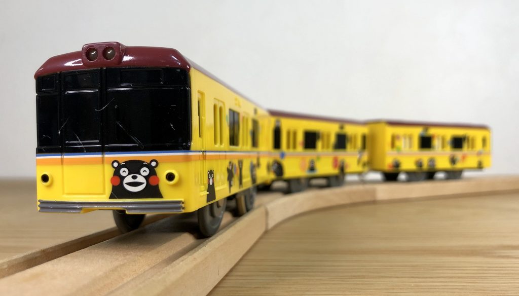 プラレール SC-09 東京メトロ銀座線 くまモンラッピング電車（銀座線1000系）