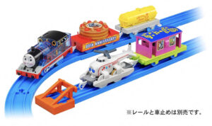 プラレール きかんしゃトーマス原作出版80周年 トーマスとハロルドのパーティーコレクション 発売