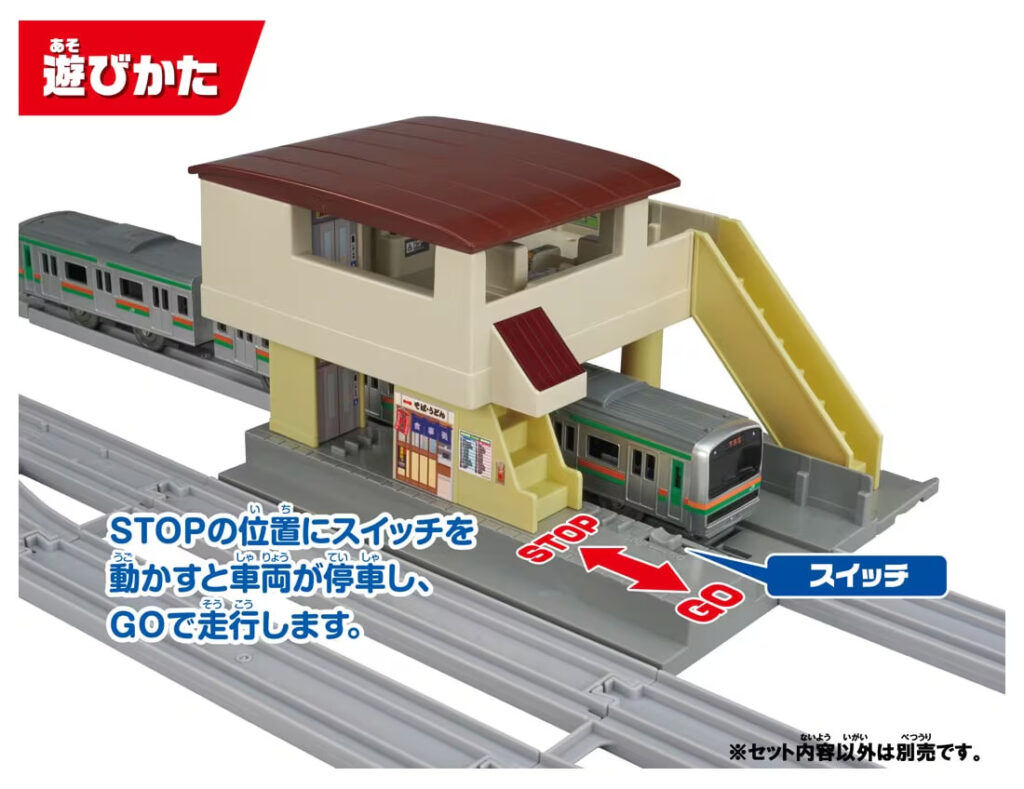 橋上駅舎と跨線橋キット