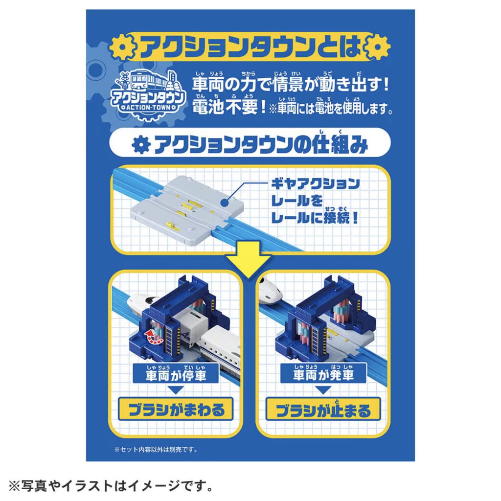 プラレール J－33 アクションタウン ぐるぐる洗車場