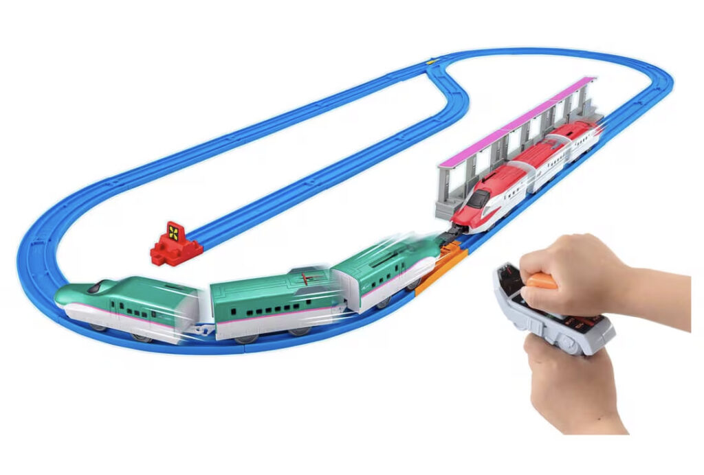 プラレール キミが運転!連結!グリップマスコン E5系新幹線＆E6系新幹線セット