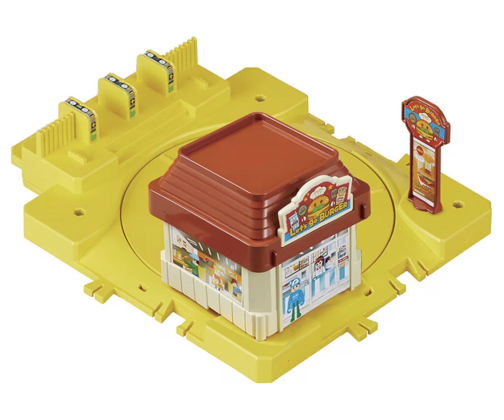 プラレール J－12 アクションタウン ぐるぐるドライブスルー