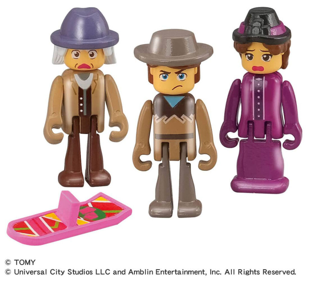 プラレール バック・トゥ・ザ・フューチャーPART3 蒸気機関車131号&タイムマシン 3