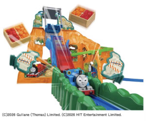 「プラレール きかんしゃトーマス ドキドキ!急降下!ダブルでぶっとびマウンテン」発売