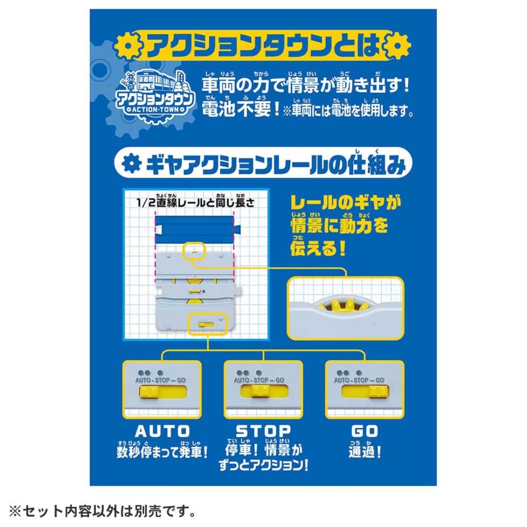 プラレール J－23 アクションタウン 連続発車駅