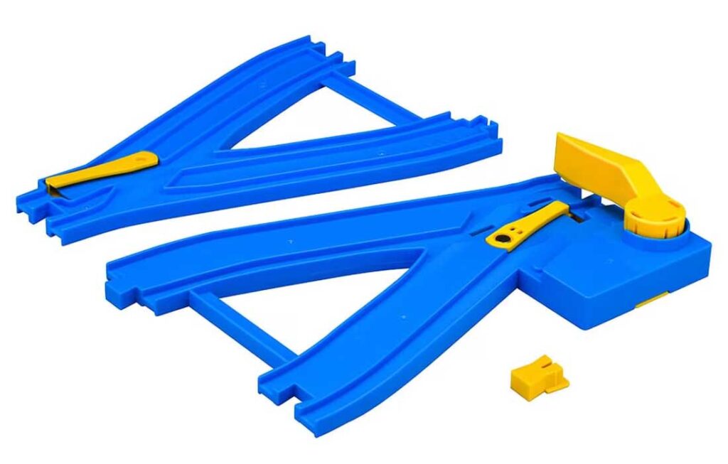 プラレール R－22 自動Y字ポイントレール 3