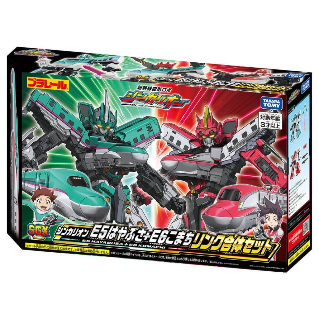 プラレール 新幹線変形ロボ SGX シンカリオン E5はやぶさ+E6こまち リンク合体セット