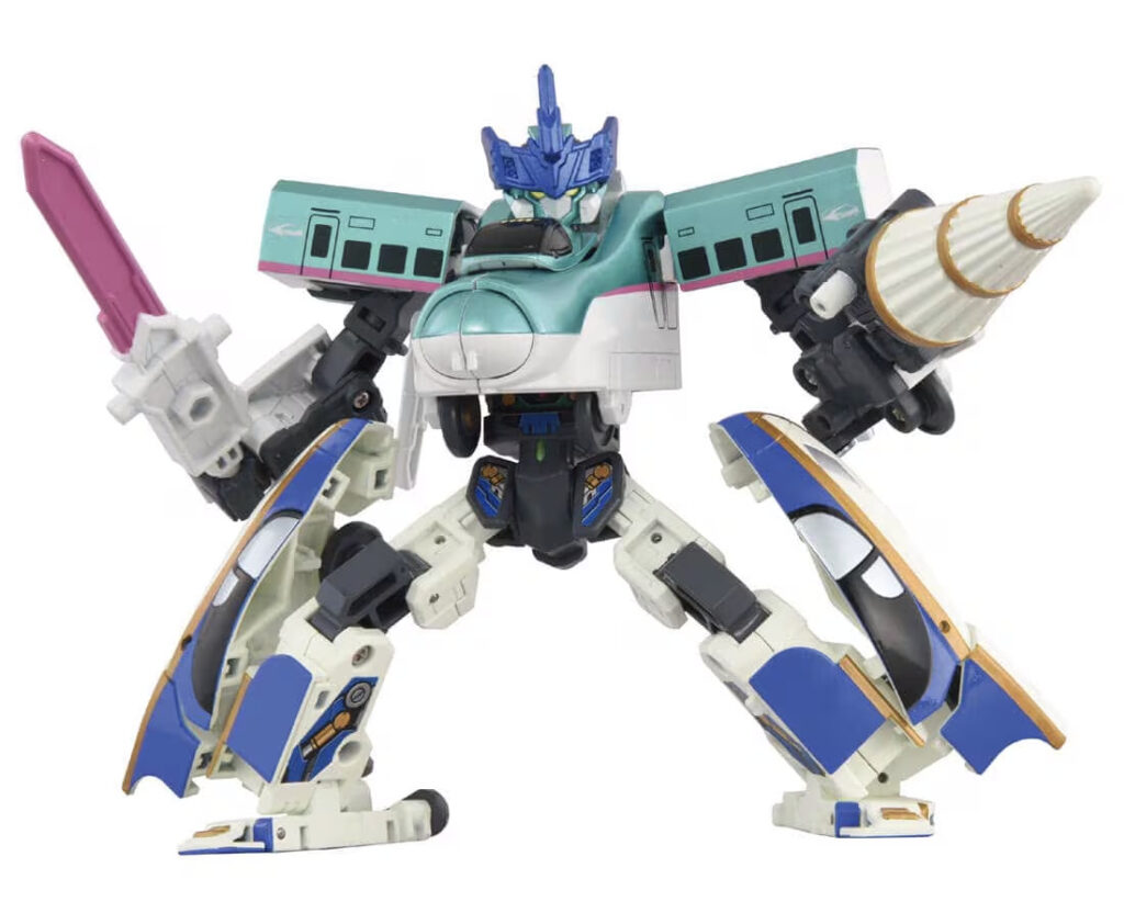 プラレール 新幹線変形ロボ SGX シンカリオン E5はやぶさ+E7かがやき リンク合体セット