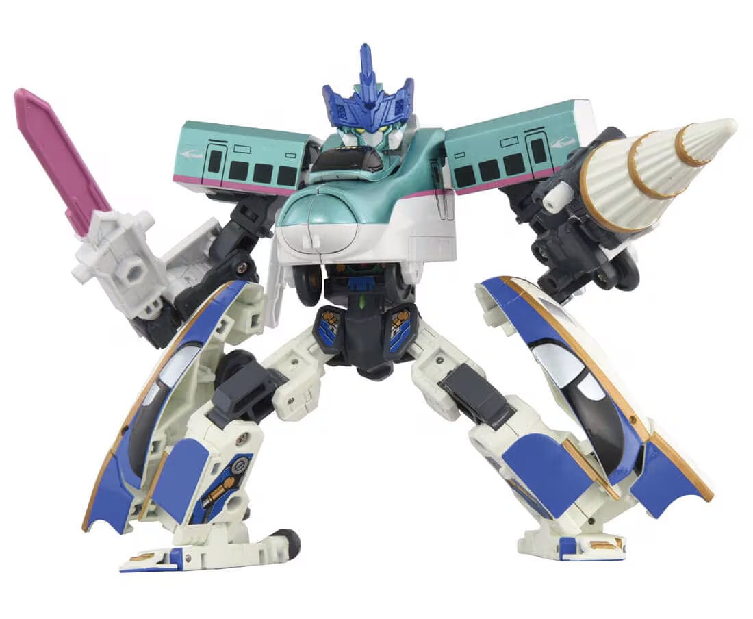 プラレール 新幹線変形ロボ SGX シンカリオン E5はやぶさ＋E7かがやき リンク合体セット