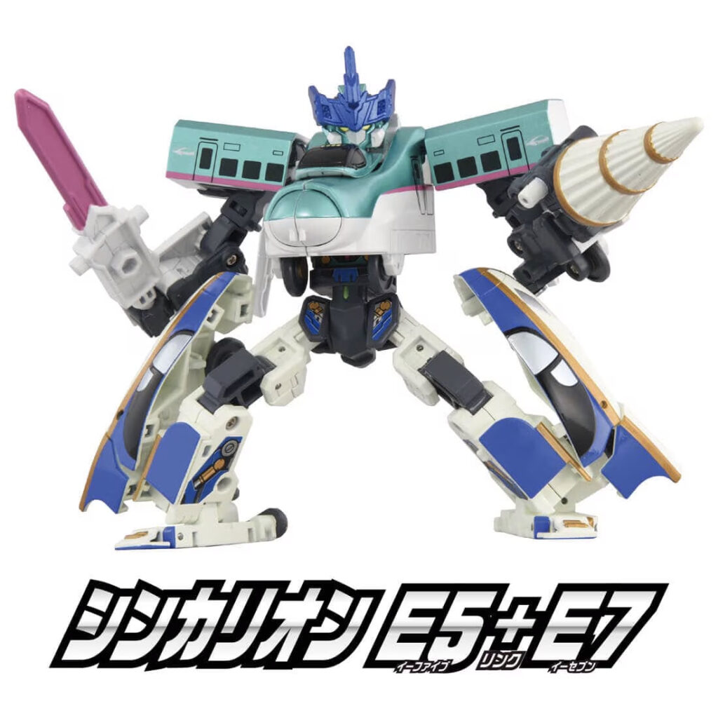 プラレール 新幹線変形ロボ SGX シンカリオン E5はやぶさ+E7かがやき リンク合体セット