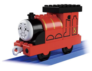 「トミカ•プラレールブロック ジェームス」発売