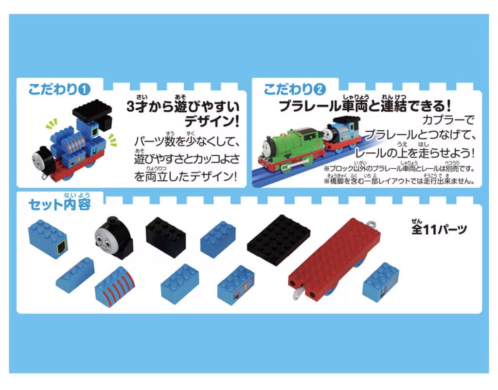 トミカ・プラレールブロック トーマス