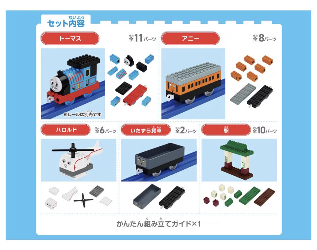 トミカ・プラレールブロック きかんしゃトーマス エントリーセット