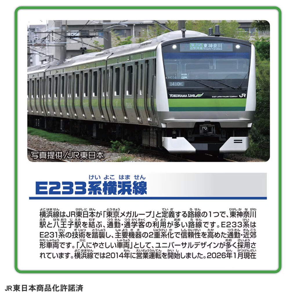 プラレール キミの街のヒーローシリーズ E233系横浜線