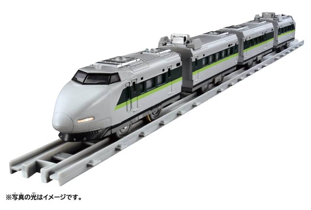 プラレール リアルクラス 100系山陽新幹線フレッシュグリーン(ライト付仕様)