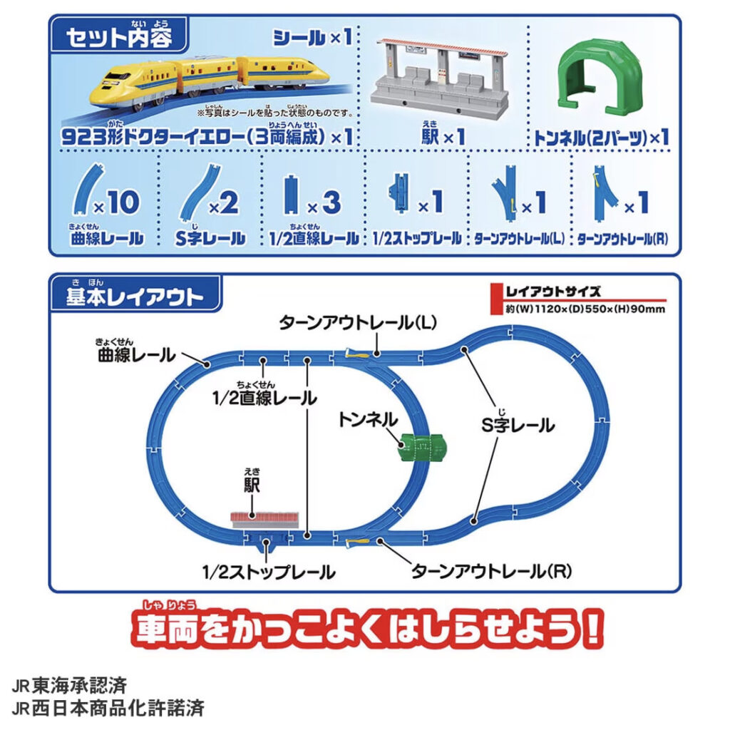 プラレール ドクターイエロー スタートレールセット