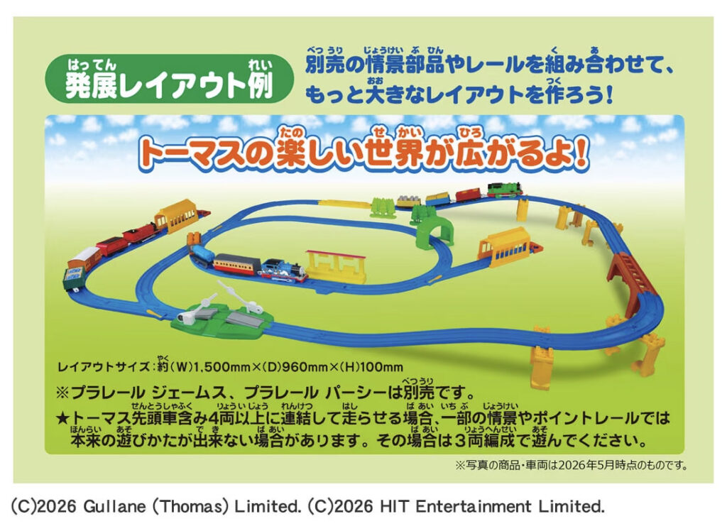 プラレール プラレールトーマスとあそぼう!いっぱい貨車&レールセット