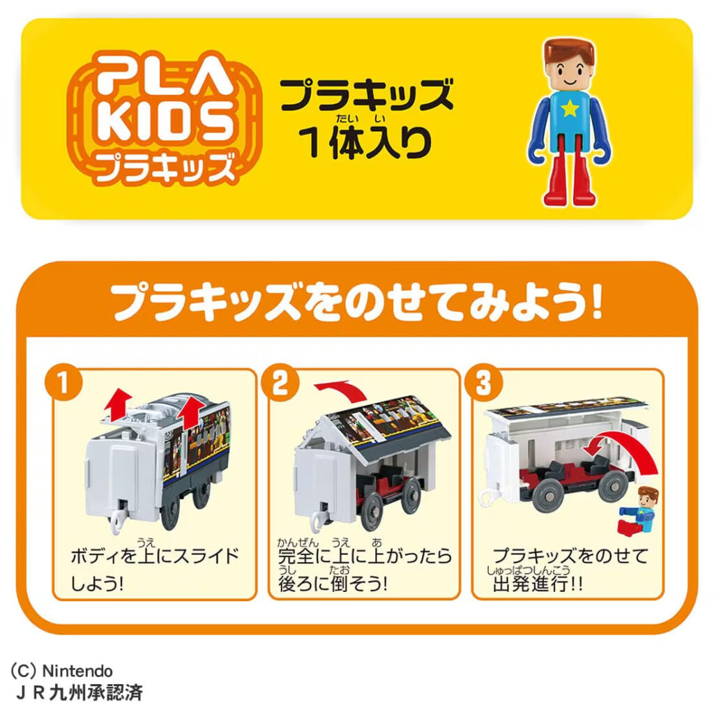 プラレール JR九州 スーパーマリオ トレイン 885系
