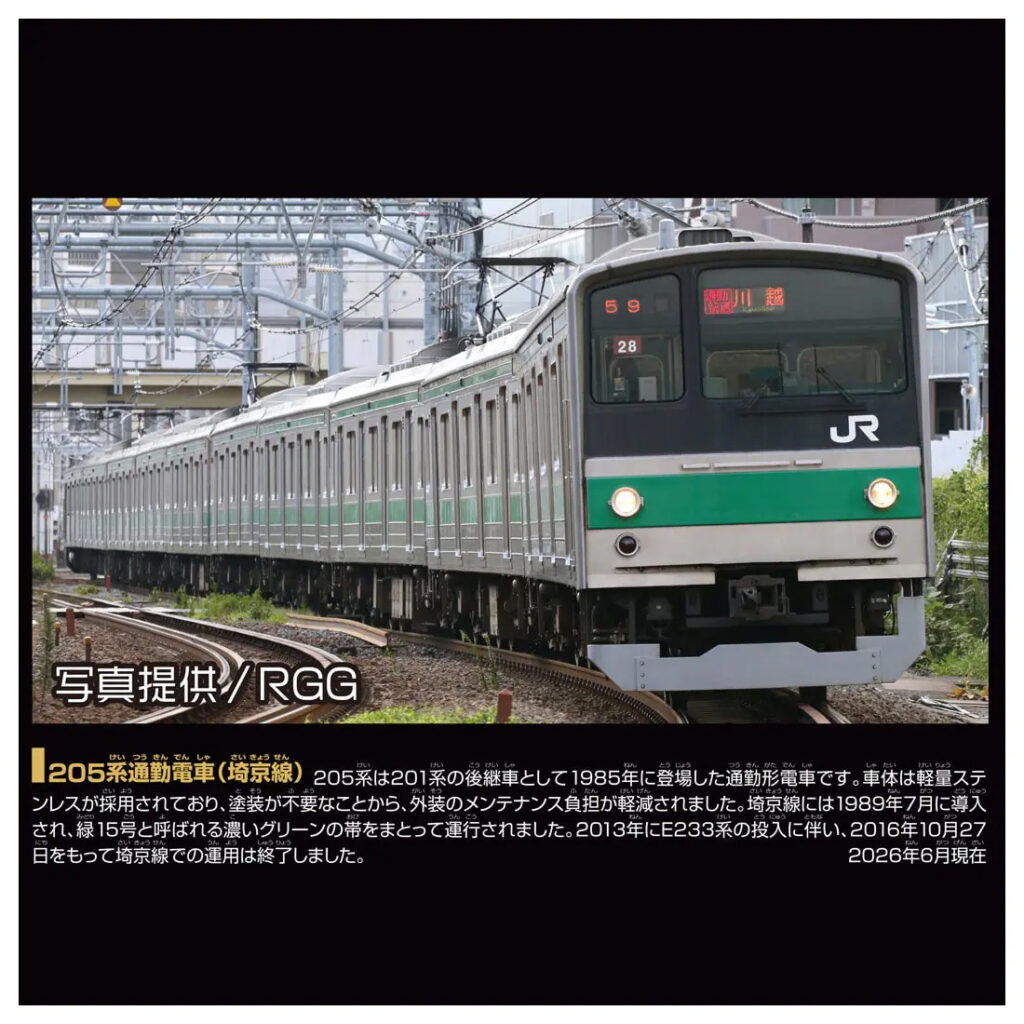 プラレール リアルクラス 205系通勤電車(埼京線)