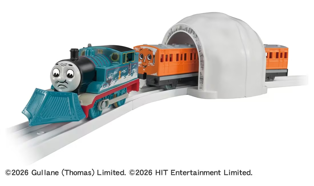 プラレール プラレールえほんトーマスの雪かきセット