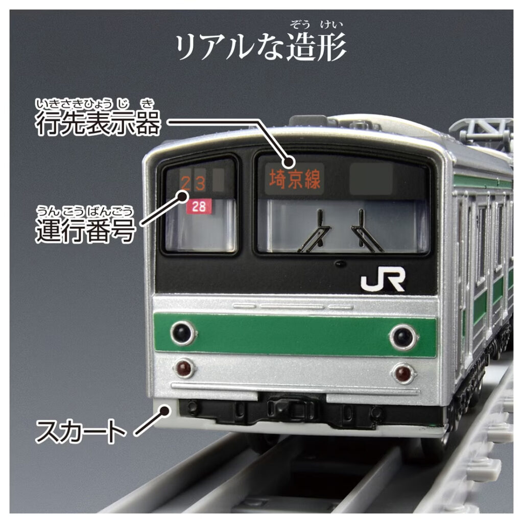 プラレール リアルクラス 205系通勤電車(埼京線)